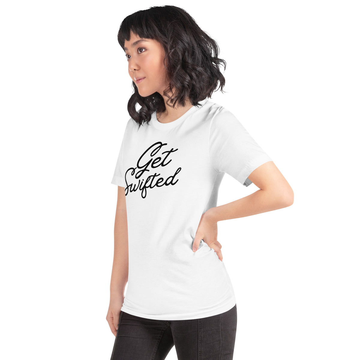 Get Swifted Signature White Unisex t-shirt