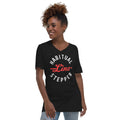 Habitual Line Stepper Unisex Short Sleeve V-Neck T-Shirt