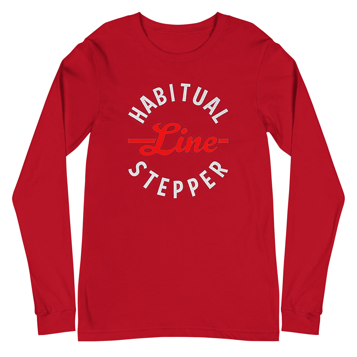 Habitual Line Stepper Unisex Long Sleeve Tee